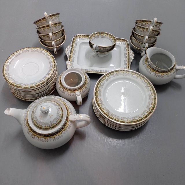 JUEGO DE CAFE PORCELANA CHINA OPACA