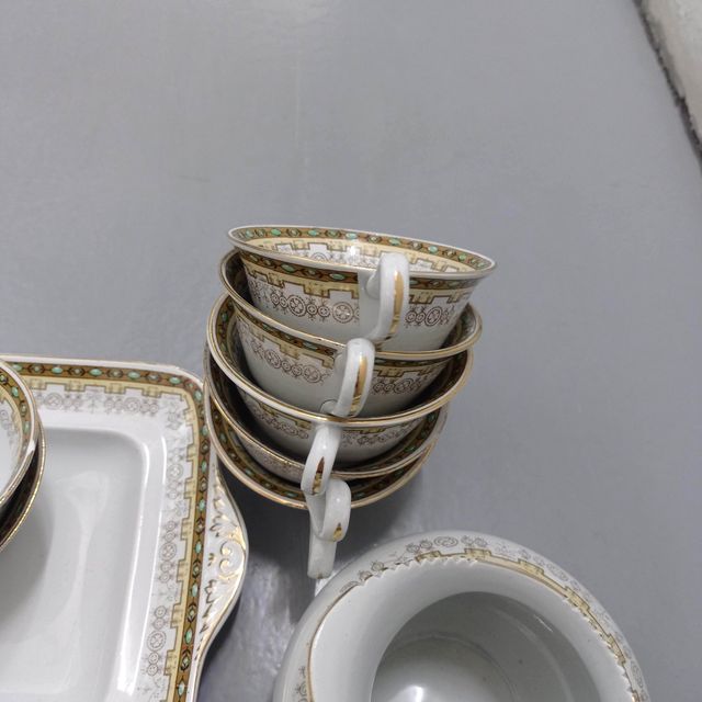 JUEGO DE CAFE PORCELANA CHINA OPACA