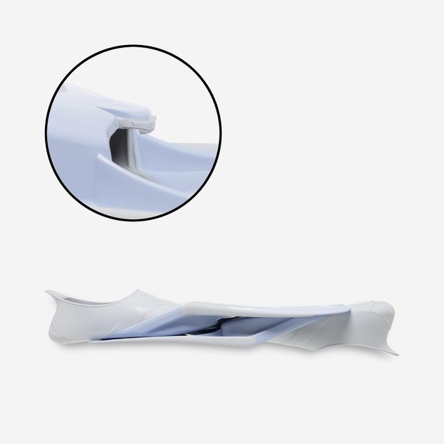 Kit Snorkel Aletas Máscara Tubo 100 AD Adulto Gris