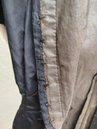 Chaqueta de seda antigua