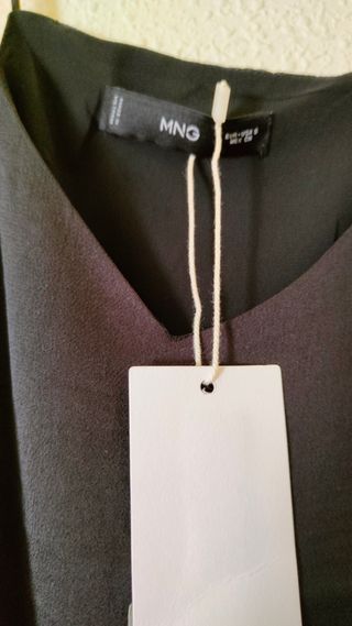 Top Mango Negro Nuevo