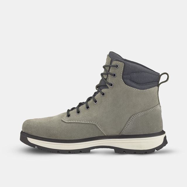 Botas de senderismo de piel cálidas hombre, NH500 High