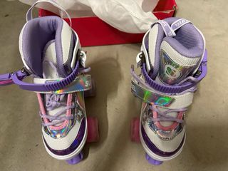 Pattini a rotelle regolabili rainbow unicorn