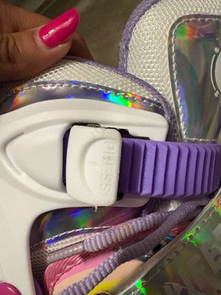 Pattini a rotelle regolabili rainbow unicorn