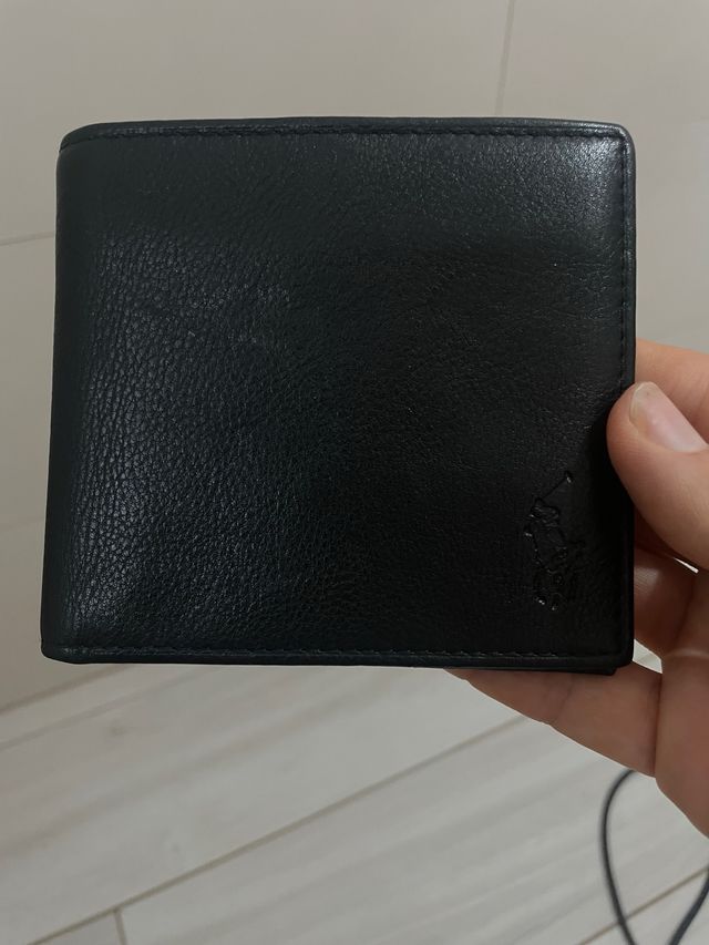 Portafoglio Uomo Ralph Lauren Nero