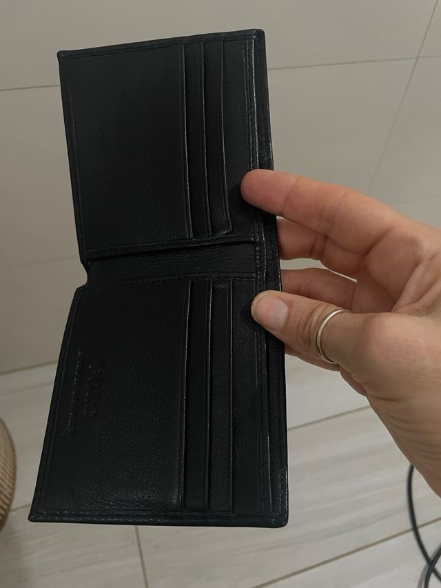 Portafoglio Uomo Ralph Lauren Nero