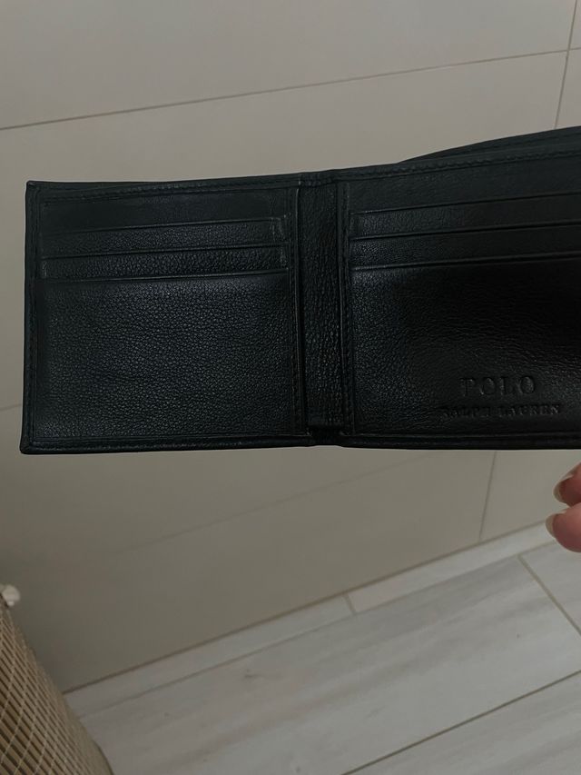 Portafoglio Uomo Ralph Lauren Nero