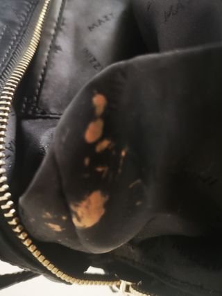 Borsa nera a spalla regolabile