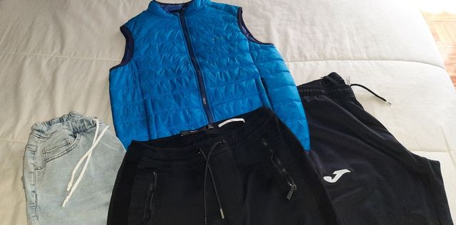 Lote Ropa Talla M: Chaleco y Pantalones