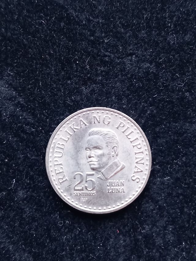 25 Centimos Filipinas Juan Luna 1981