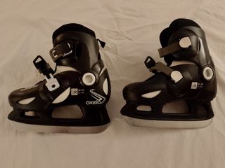 Pattini da hockey per bambini Oxelo taglia 32-34