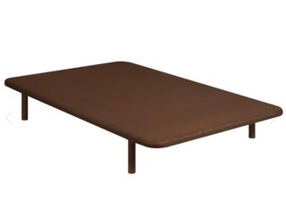Base tapizada 150x190 marrón