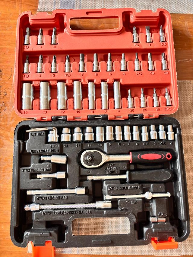 Juego de llaves de vaso 53 piezas