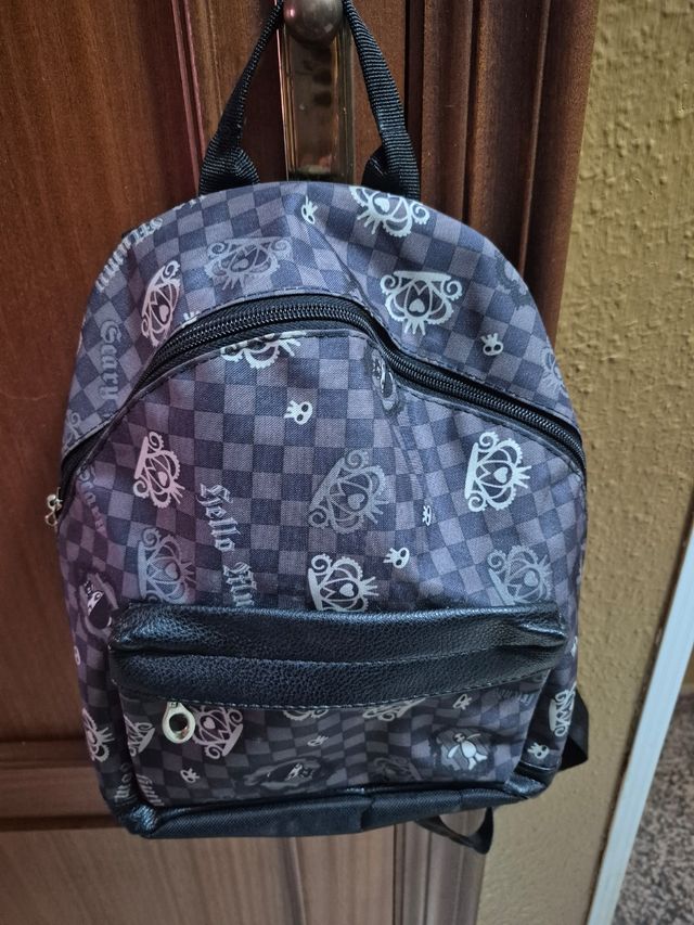 Mochila pequeña con estampado
