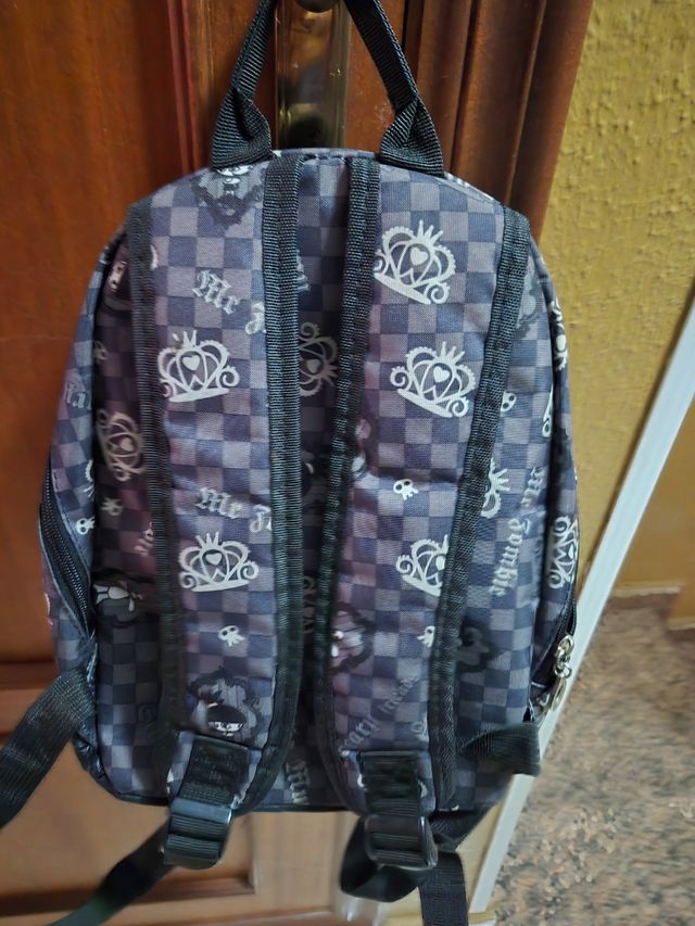 Mochila pequeña con estampado