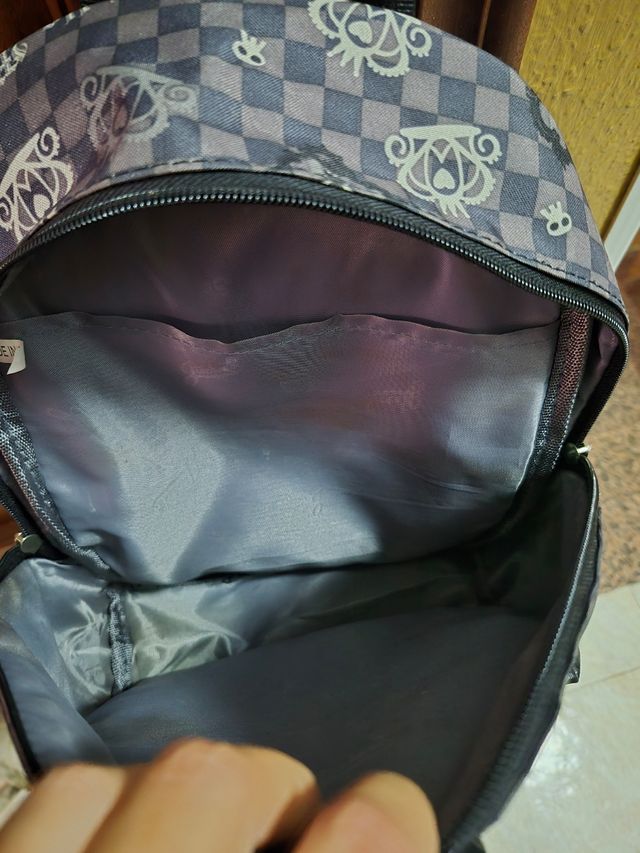 Mochila pequeña con estampado