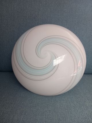 Plafoniera Murano Swirl Azzurro