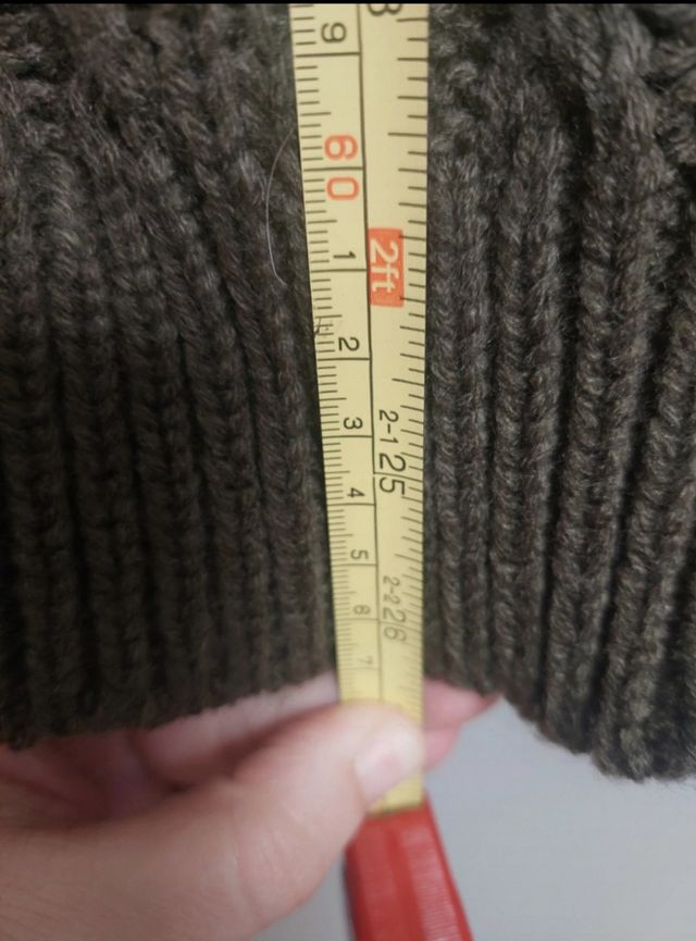 Chaleco de punto Shein verde oliva