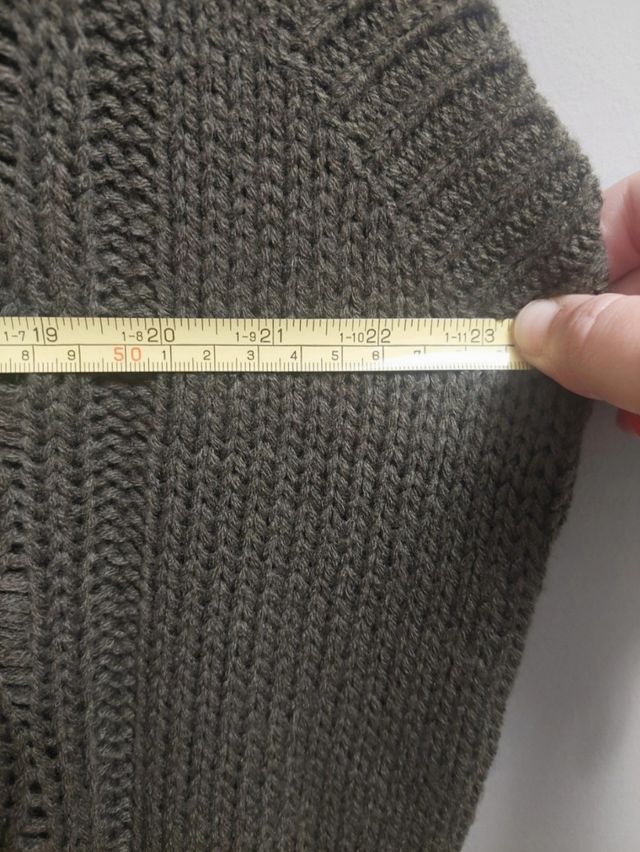 Chaleco de punto Shein verde oliva