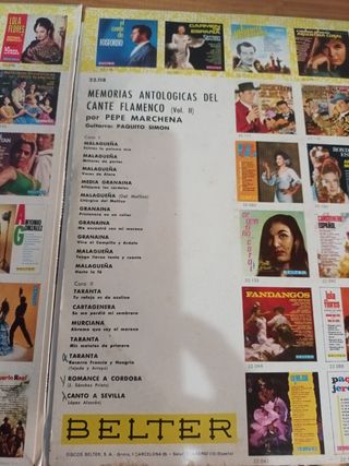 Pepe Marchena - Memorias Antológicas Cante Flamenc