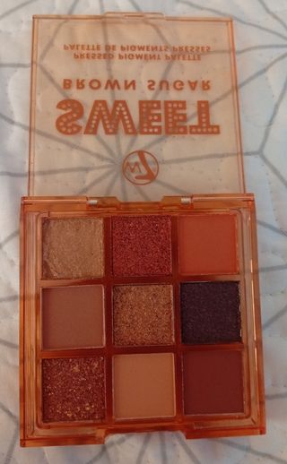 Paleta de sombras W7 Sweet Brown Sugar