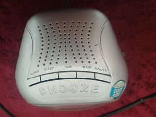 Radio Despertador DV TECH Plata SNOOZE