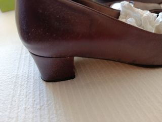Zapatos de tacón El Corte Inglés marrones