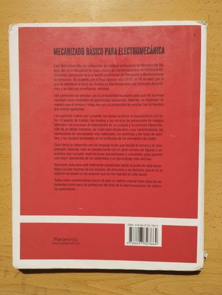 Mecanizado básico para electromecánica