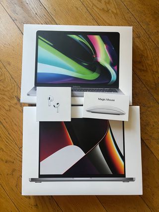 Cajas originales de Apple