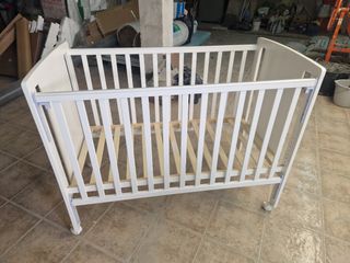 Cuna colecho madera 120x60 para niño/niña