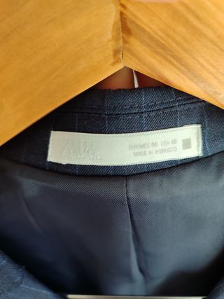 Americana Zara Azul para bodas y acontecimientos