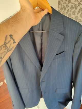 Americana Zara Azul para bodas y acontecimientos