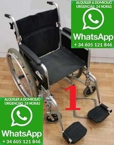 Silla de ruedas ligera en alquiler 24 H