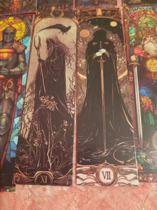 10 Marcadores de Livros Tarôt Místico