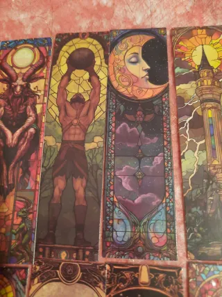 10 Marcadores de Livros Tarôt Místico