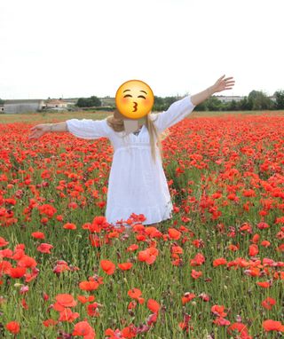 Vestido blanco Pull&Bear Talla M