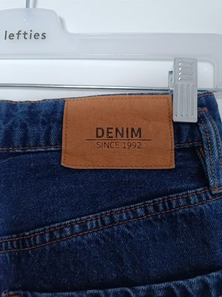 Pantalones vaqueros anchos mujer