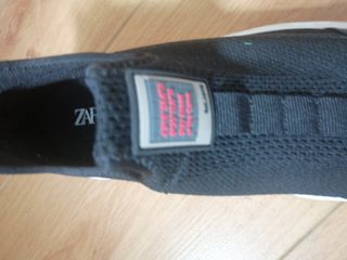 Tenis Zara Negros Elásticos