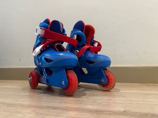 Patines Oxelo Play 3 Niños Azul + Bolsa 32-34
