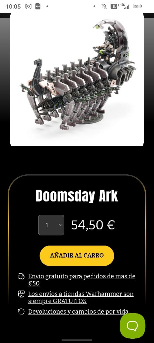 Doomsday Ark / Ghost Ark Warhammer