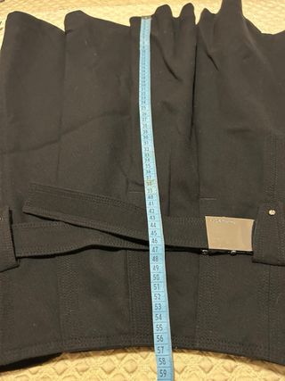 Falda Bimba y Lola Lana Invierno Negra