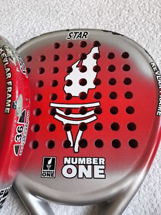 2 PALAS DE PÁDEL + BOTE 3 PELOTAS PARA JUGAR