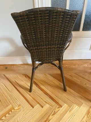 Sillón Jamaica Aluminio Deco Nogal Ligero