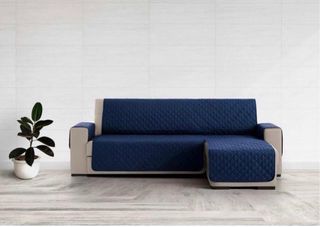 Funda sofá chaise longue acolchada
