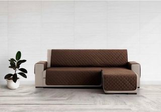 Funda sofá chaise longue acolchada