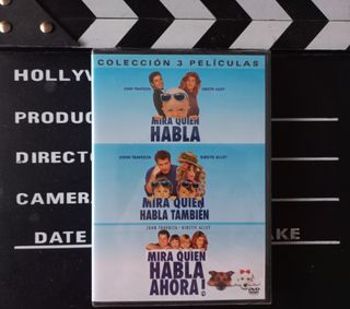 Colección 3 Películas DVD Mira quien habla