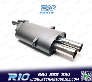 SILENCIOSO ESCAPE PARA BMW SERIE 3 E46 2000- x2
