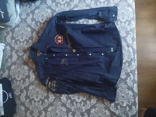 Camisa La Martina Azul Marino Niño Talla 12