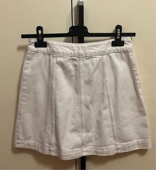 Gonna jeans bianca