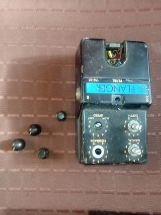 Pedal guitarra eléctrica
